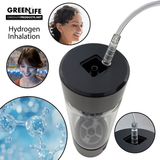 Hydrogen-Rich Water Bottle To-Go (Inhalation & Drinking)